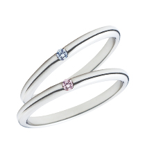 マリッジリング（結婚指輪）のカラーダイヤモンド