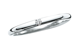 マリッジリング（結婚指輪）のハート＆キューピッドダイヤモンド