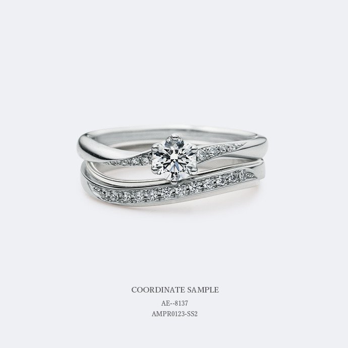 AMPR0123-SS2｜ウィメンズマリッジリング(結婚指輪)｜ヴァンドーム青山