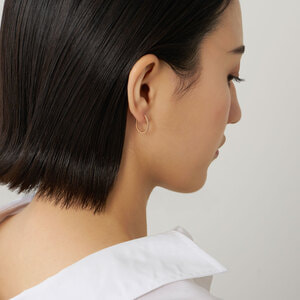 AGAA1209__DI ダイヤモンド フープピアス｜ピアス｜ヴァンドーム青山