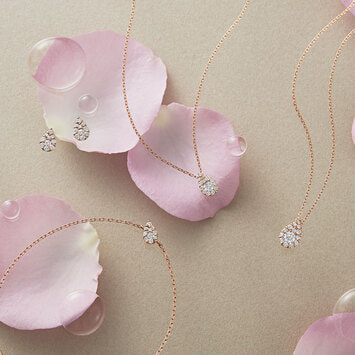 AGAA1270__DI ドロップ オブ ガーランド ピアス｜ピアス｜ヴァン