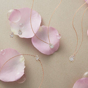 Vendome Aoyama　Pt ドロップ オブ ガーランド ピアス VENDOME AOYAMA ピアス ドロップ オブ ガーランド ダイヤモンド