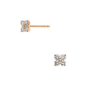 ダイヤモンド カローラ ピアス（AGAA1318__DI）｜ピアス｜ヴァンドーム 
