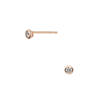 ダイヤモンド セルクル ピアス