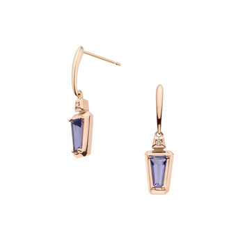 アイオライト ピアス