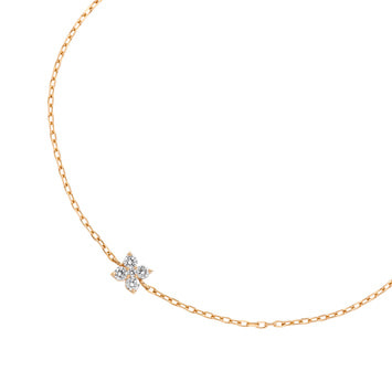 ダイヤモンド カローラ ブレスレット 0.10ct