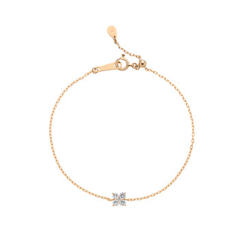 ダイヤモンド カローラ ブレスレット 0.20ct