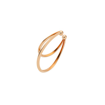 ピンクゴールド イヤーカフ