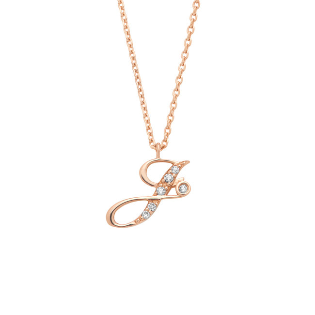 オーダー品】イニシャルネックレス J（AGAN001740_J