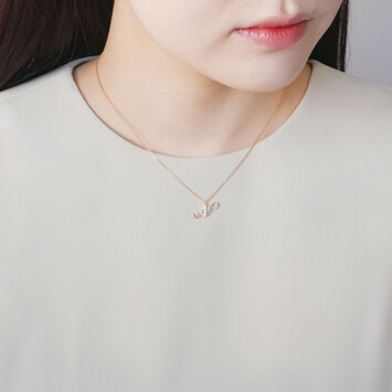 ヴァンドーム青山　イニシャルN ネックレス ヴァンドーム青山 イニシャルN ネックレス