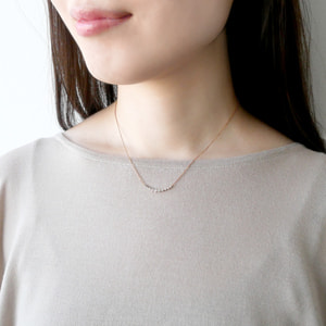 ダイヤモンド リュール ネックレス（AGAN579040DI）｜ネックレス