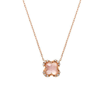 ローズクォーツ ネックレス