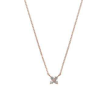 ダイヤモンド カローラ ネックレス