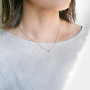 AGAN612740DI ダイヤモンド カローラ ネックレス｜ネックレス