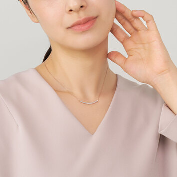 Vendome Aoyama ダイヤモンド リュール ネックレス K10WG AGAN628345DI_999_0_20250124170