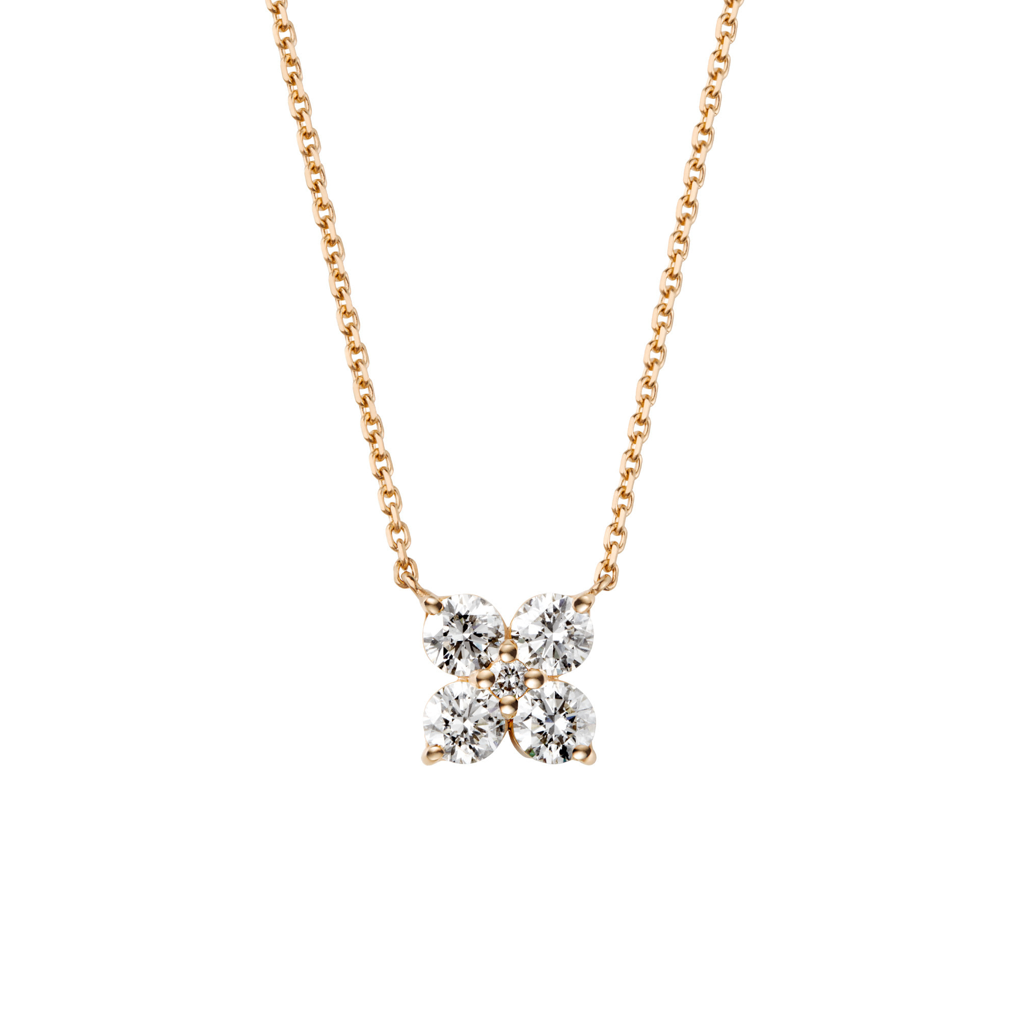 ダイヤモンド カローラ ネックレス 0.70ct