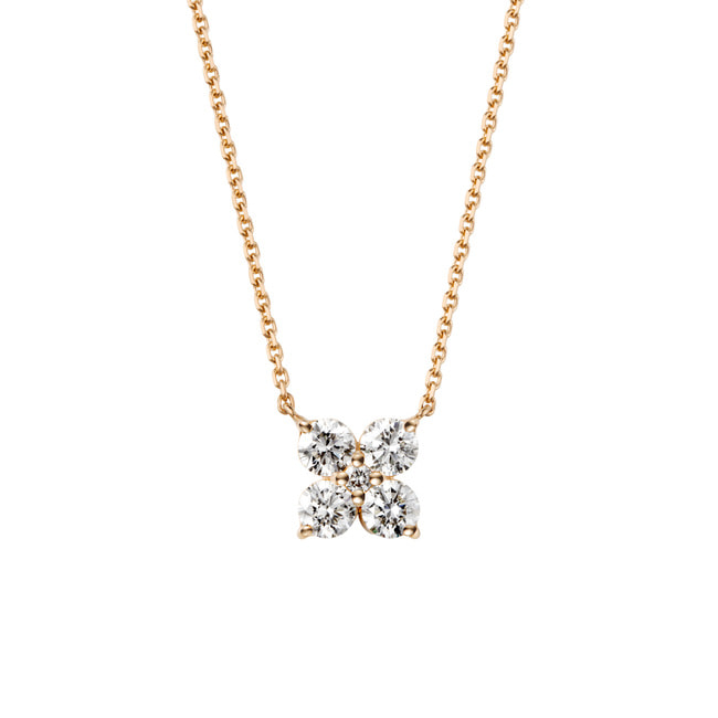 ダイヤモンド カローラ ネックレス 0.70ct