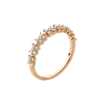ヴァンドーム青山カローラフラワ　ダイヤモンドリング　18k YG ヴァンドーム青山カローラフラワ ダイヤモンドリング 18k YG