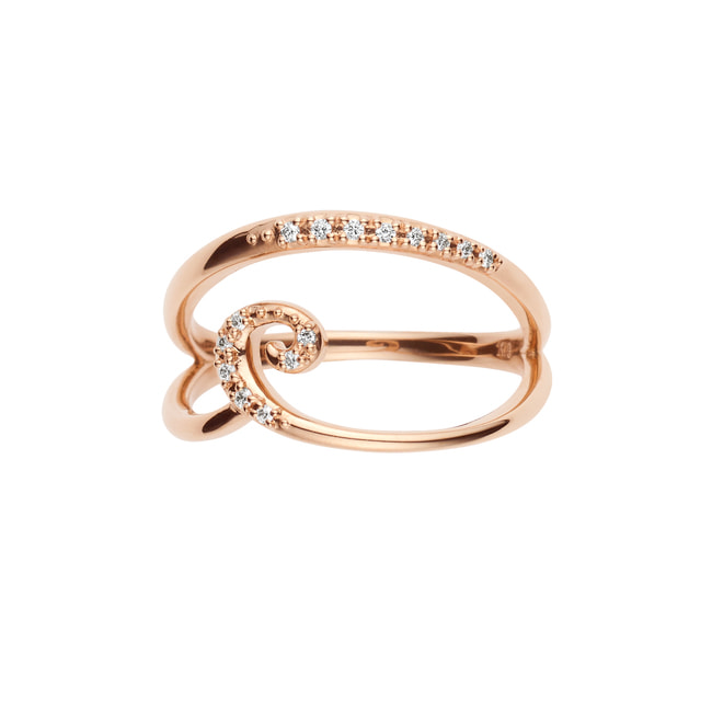 【オーダー品】ストリングス イニシャルリング C