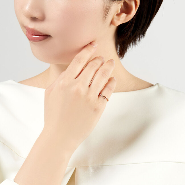 ダイヤモンド ピンキーリング