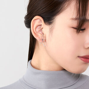 VENDOME AOYAMA ホワイトゴールドピアス ホワイトゴールド ピアス（AJBA2407__WG）｜ピアス｜ヴァン