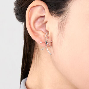ホワイトゴールド ピアス（AGBA1590__WG）｜ピアス｜ヴァン