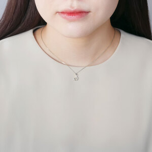 オーダー品】イニシャルネックレス S(AGBN001740_S オーダー品】イニシャルネックレス S(AGBN001740_S