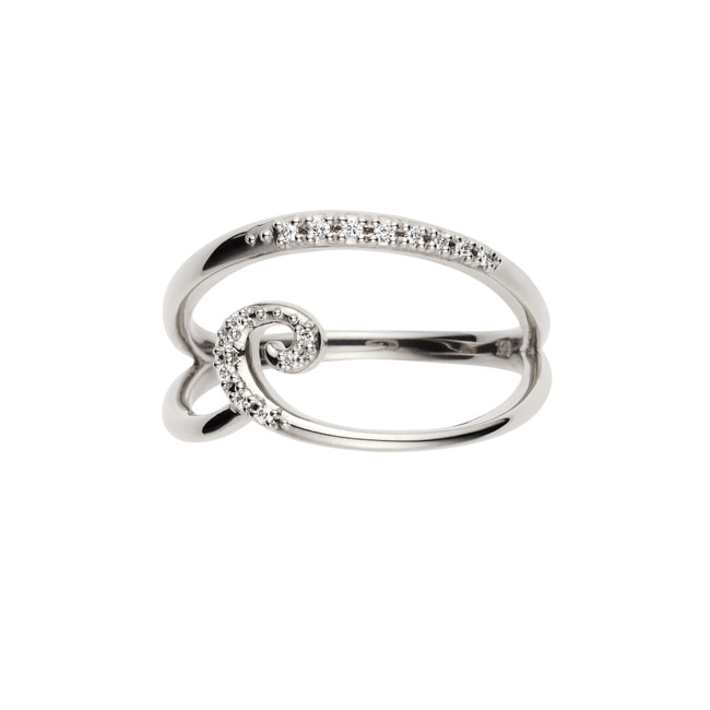 【オーダー品】ストリングス イニシャルリング C