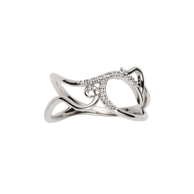 【オーダー品】ストリングス イニシャルリング K