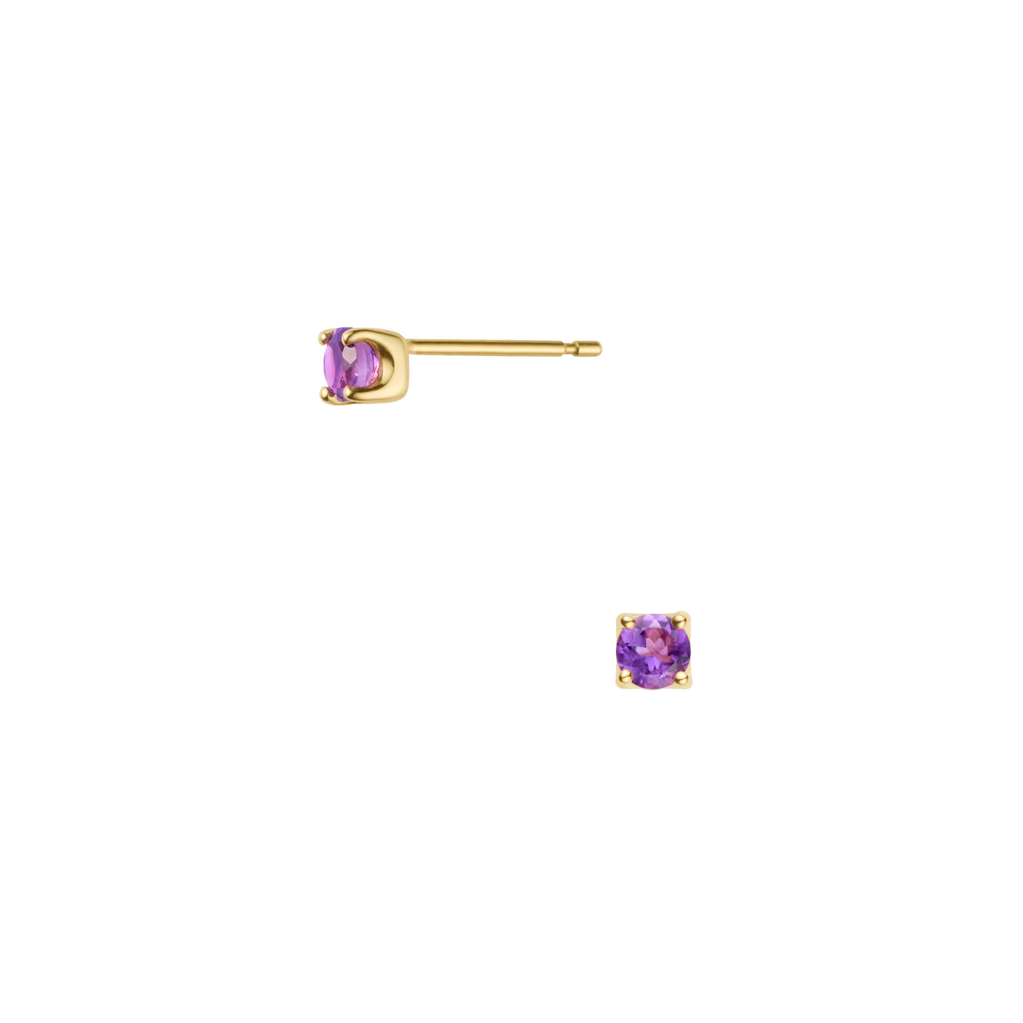 アメシスト ピアス