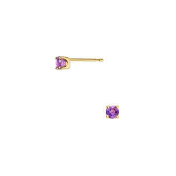 アメシスト ピアス