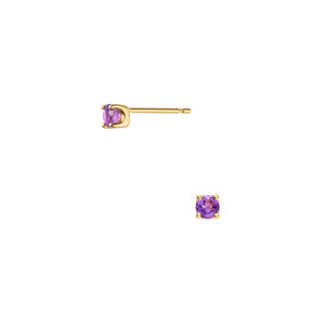 アメシスト ピアス