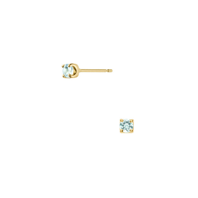 アクアマリン ピアス