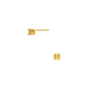 シトリン ピアス