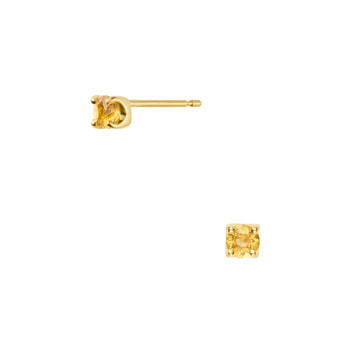 シトリン ピアス