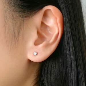 ダイヤモンド キャトル ピアス（AGVA0985__DI）｜ピアス｜ヴァン