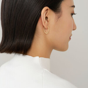 AGVA1210__DI ダイヤモンド フープピアス｜ピアス｜ヴァンドーム青山