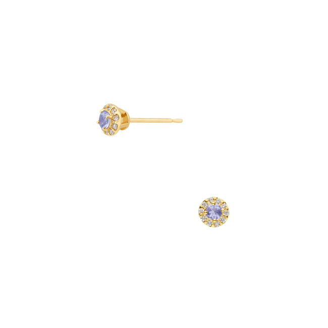 タンザナイト ピアス