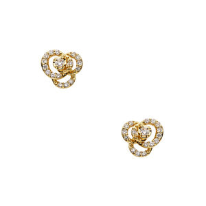 ダイヤモンド クリスティーヌ ピアス（APVA2585__DI）｜ピアス