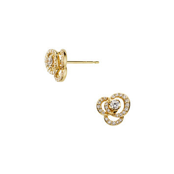 ダイヤモンド クリスティーヌ ピアス（AGVA1372__DI）｜ピアス