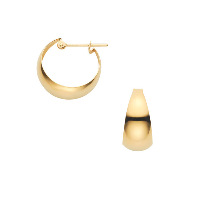 ゴールド フープ ピアス