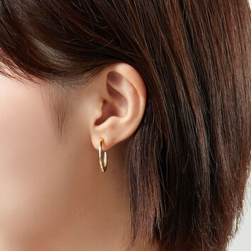 AGVA1564__YG ゴールド フープピアス｜ピアス｜ヴァンドーム青山