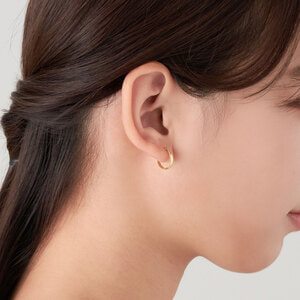 ゴールド フープ ピアス（AGVA1594__YG）｜ピアス｜ヴァンドーム