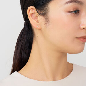 AGVA1611__DI 【The Fashion Post 掲載】ダイヤモンド ピアス｜ピアス