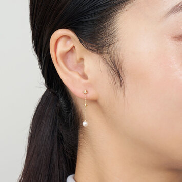 AGVA1612__PA パール ダイヤモンド ピアス｜ピアス｜ヴァン