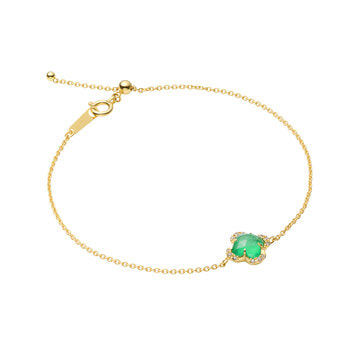 グリーンカルセドニー ブレスレット