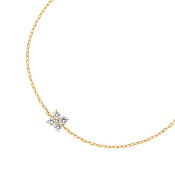 ダイヤモンド カローラ ブレスレット 0.20ct