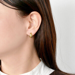 Vendome Aoyama ゴールドフープピアス AGVA1224_YG AGVA1224__YG ゴールド フープ ピアス｜ピアス｜ヴァンドーム