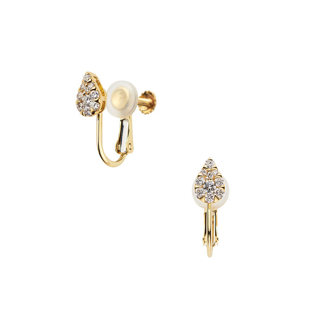 ドロップ オブ ガーランド イヤリング