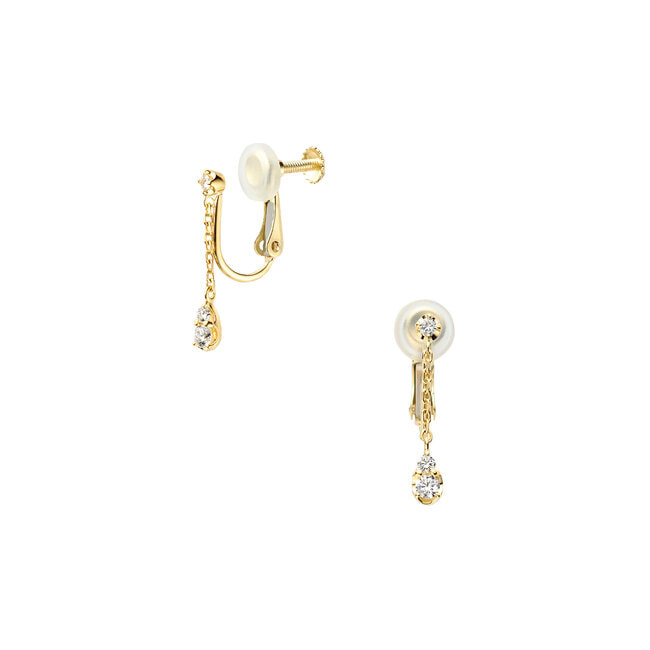 ダイヤモンド ヤリング